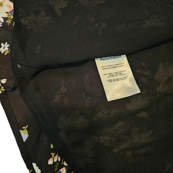 Reformation Besse Dress In Coronet - Picture 7 of 9